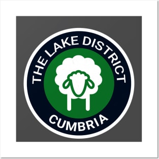 The Lake District Herdwick Sheep Cumbria Posters and Art